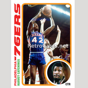 1978-79T Harvey Catchings Philadelphia 76ers