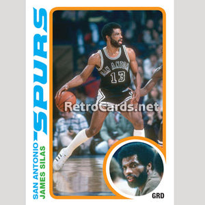 1978-79T James Silas San Antonio Spurs