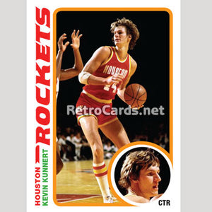 1978-79T Kevin Kunnert Houston Rockets