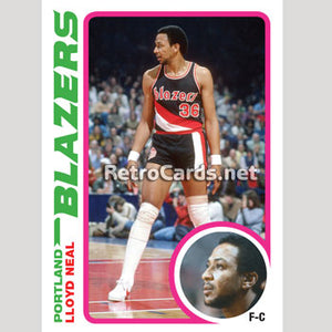 1978-79T Lloyd Neal Portland Trailblazers