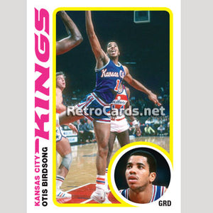1978-79T Otis Birdsong Kansas City Kings