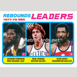 1978-79T NBA Rebound Leaders
