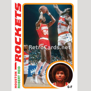 1978-79T Robert Reid Houston Rockets