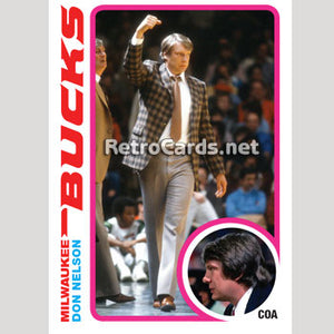 1978-79T Don Nelson Milwaukee Bucks