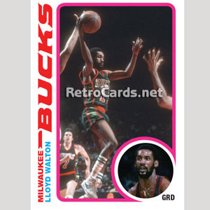 1978-79T Lloyd Walton Milwaukee Bucks