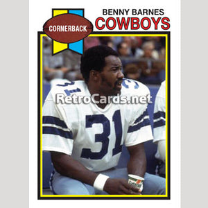 1979T Benny Barnes Dallas Cowboys