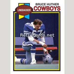 1979T Bruce Huther Dallas Cowboys