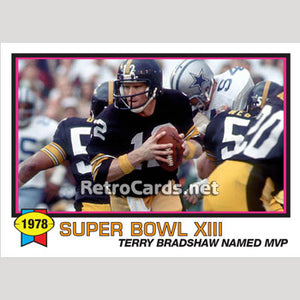 1979T Terry Bradshaw Super Bowl MVP