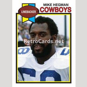 1979T Mike Hegman Dallas Cowboys