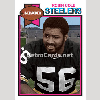 1979T Robin Cole Pittsburgh Steelers – RetroCards