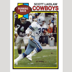 1979T Scott Laidlaw Dallas Cowboys