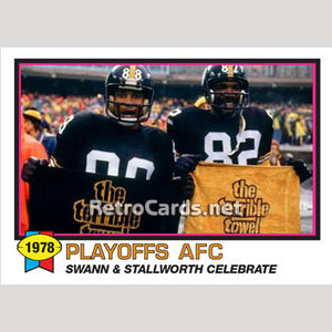 1979T Super Bowl Highlight Swann & Stallworth