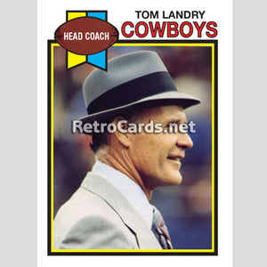 1979T Tom Landry Dallas Cowboys