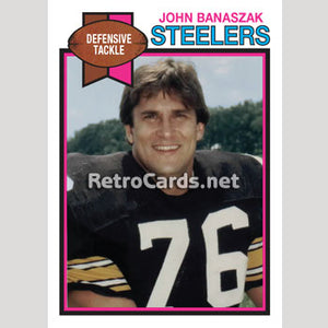 1979T John Banaszak Pittsburgh Steelers