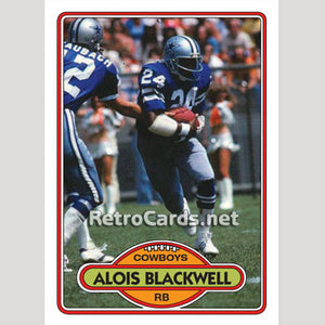 1980T Alois Blackwell Dallas Cowboys