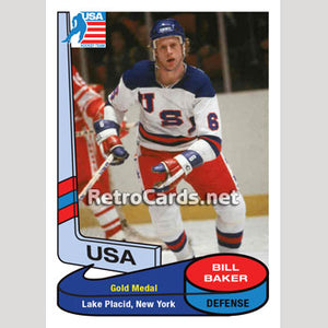 1980 Bill Baker Team USA Hockey