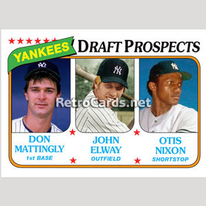 1980T Draft Prospects New York Yankees