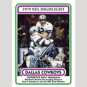 1980T Highlight: Comeback Dallas Cowboys