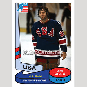 1980 Jim Craig Team USA Hockey