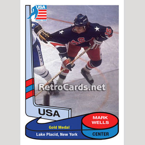 1980 Mark Wells Team USA Hockey