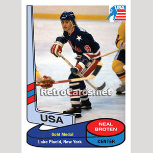 1980 Neal Broten Team USA Hockey