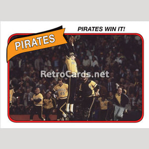 1980T World Series Pirates Win!