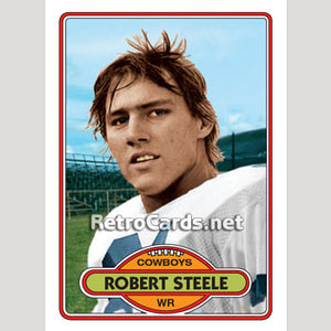 1980T Robert Steele Dallas Cowboys
