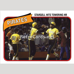 1980T World Series MVP Willie Stargell