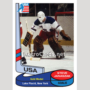 1980 Steve Janaszak Team USA Hockey
