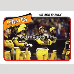 1980T We Are Family Stargell Pittsburgh Pirates