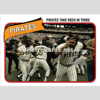 1980T Pittsburgh Pirates RetroCards Set