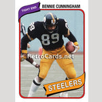 1980TMLB-Bennie-Cunningham-Pittsburgh-Steelers