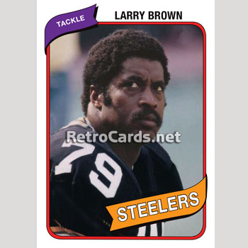 Larry Brown  Pittsburgh steelers football, Pittsburg steelers, Pgh steelers