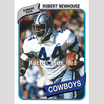 1980T MLB Robert Newhouse Dallas Cowboys – RetroCards