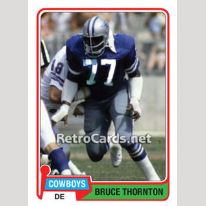 1981T Bruce Thornton Dallas Cowboys