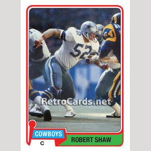 1981T Robert Shaw Dallas Cowboys