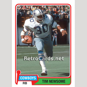 1981T Tim Newsome Dallas Cowboys