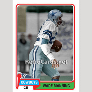 1981T Wade Manning Dallas Cowboys