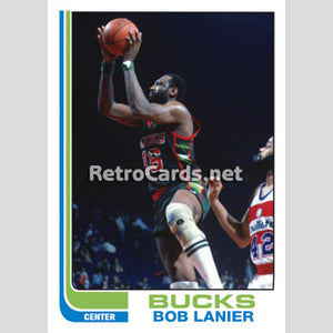 1982-83T Bob Lanier Milwaukee Bucks