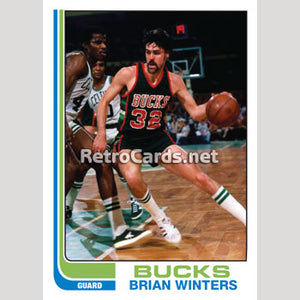 1982-83T Brian Winters Milwaukee Bucks