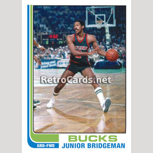 1982-83T Junior Bridgeman Milwaukee Bucks