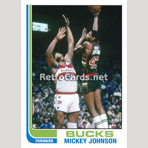 1982-83T Mickey Johnson Milwaukee Bucks