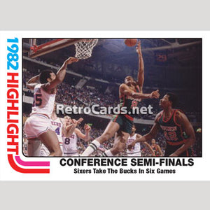 1982-83T NBA East Conf Semi Finals