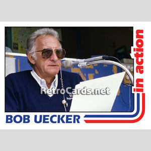1982T Bob Uecker Action Milwaukee Brewers