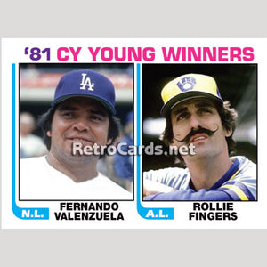 1982T Cy Young Winners Los Angeles Dodgers