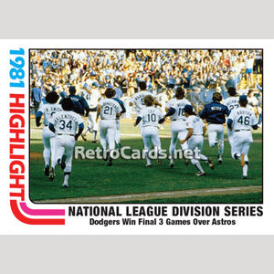 1982T NL Divisional Series