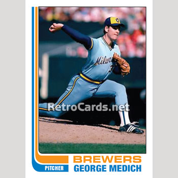 1982T Milwaukee Brewers RetroCards Set