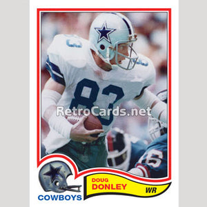 1982T Doug Donley Dallas Cowboys