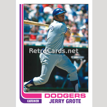 1982T Jerry Grote Los Angeles Dodgers – RetroCards