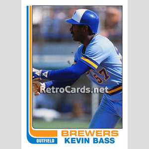 1982T Kevin Bass Milwaukee Brewers